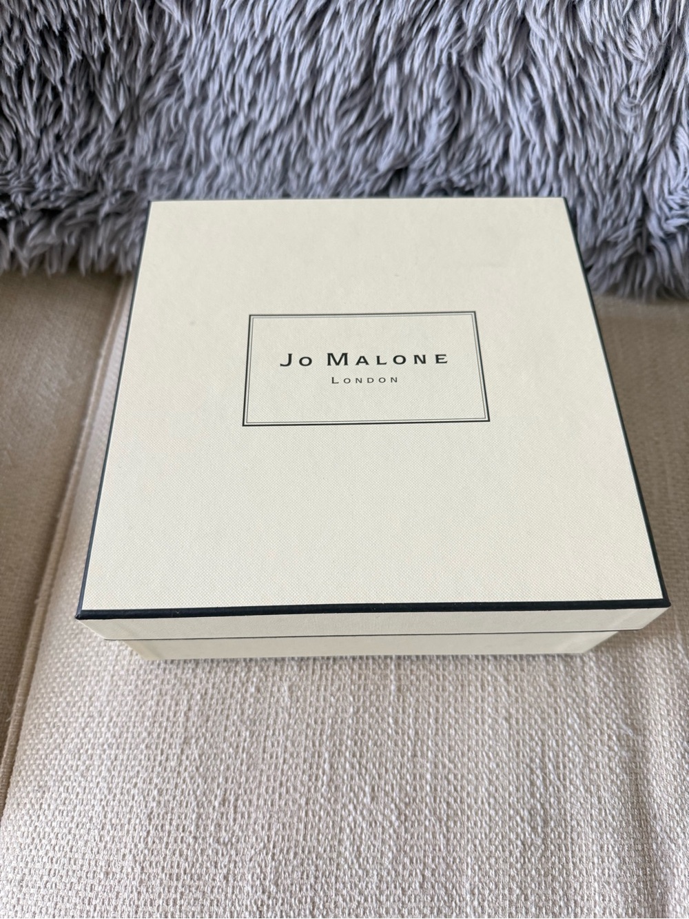 Jo Malone Cream and Black Gift Box